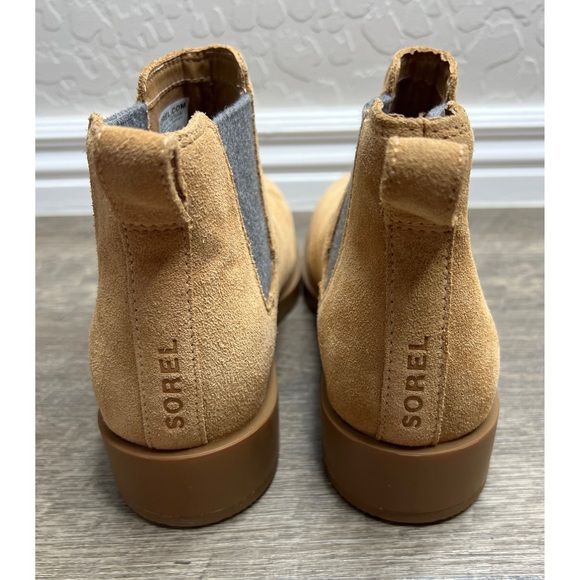 Sorel Women's Emelie II Chelsea Boots Leather Waterproof Brown Size 9.5 - Picture 6 of 9